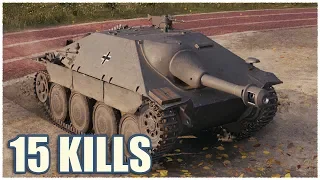 Hetzer • 15 KILLS • WoT Gameplay