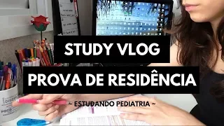 STUDY VLOG DE MEDICINA l COMO ESTUDO PARA PROVA DE RESIDÊNCIA