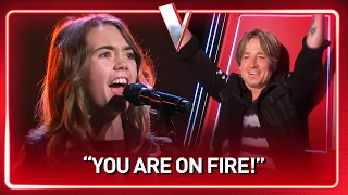 11-Year-Old SHOCKS everyone with outstanding ROCK performance on The Voice | #Journey 178