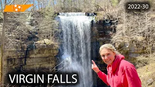 Hiking Virgin Falls State Natural Area - Tennessee Waterfalls || 2022-30