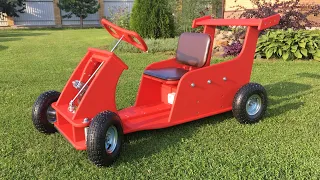 Homemade Wooden Electric Go Kart Build | Электрокар Из Фанеры Своими Руками