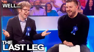 Is It Possible To Look Cool On A Stool? Featuring Sandi Toksvig and Phil Wang | The Last Leg