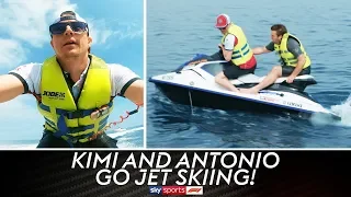 Kimi Räikkönen vs Antonio Giovinazzi | Jet Ski Racing!