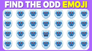 Find the odd emoji, How Good Are Your Eyes?