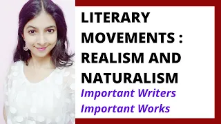 Realism and Naturalism | Literary Movements in English Literature | Victorian Age Literary Movements