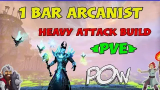 ESO: 1 BAR ARCANIST HEAVY ATTACK BUILD