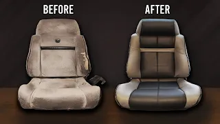 HOW TO REUPHOLSTER CAR SEATS