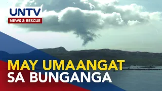 Madalas na pagyanig at pag-angat ng mainit na volcanic fluids sa Taal crater, naitala ng PHIVOLCS