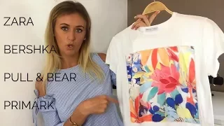 Collective Clothing Haul - ZARA - BERSHKA - PULL & BEAR - PENNEYS/PRIMARK