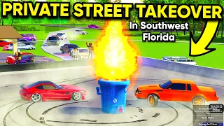 I went to a *PRIVATE STREET TAKEOVER* in Southwest Florida!