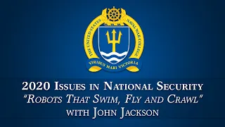 2020 Issues in National Security Lecture Series: John Jackson on Unmanned Vehicles, Feb. 11, 2020