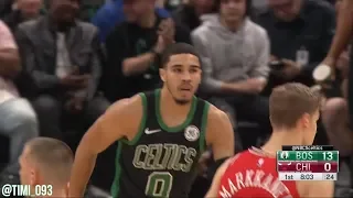 Jayson Tatum Highlights vs Chicago Bulls (18 pts, 3 reb, 2 ast)