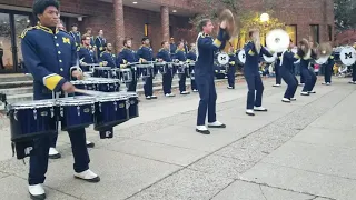 Michigan Drumline 2023 Purdue Game Step Show