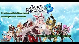 aura kingdom mobile-snowman event-comentado en español