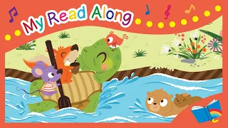 Row, Row, Row Your Boat | My Read Along | Kid's Nursery Rhymes