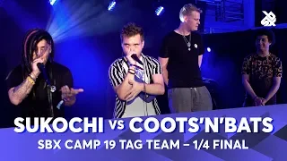 SUKOCHI vs COOTS’N’BATS | SBX Camp 2019 Tag Team Battle | 1/4 Final