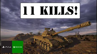 11 Kills! - T-10 - World of Tanks Console ( Xbox / PS4 )