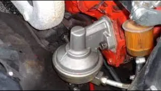 porque falla la bomba de gasolina mecanica