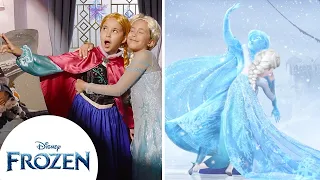 Anna Turns into Ice | Frozen Recreated | Frozen Friends Club