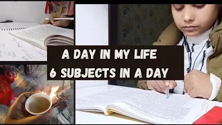 A day in the life of a judiciary aspirant** covering 6 subjects in a day** Exam preperation