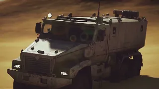iThe Monarch's Might  HV 107 Fire Support Vision of 6x6 Dingo