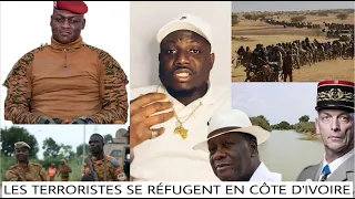 Capitaine IB : Des terro_ristes fuient vers la Cote divoire. DRAMANE devient fou