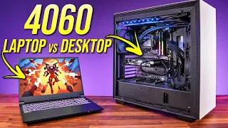 Laptop vs Desktop (RTX 4060) - MUCH Closer Than You Think!