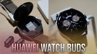 Huawei Watch Buds First Impressions: Watch + Wireless Buds in one device!