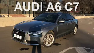 Обзор Audi A6 C7 2013г 2.0 TSI. Авто на каждый день