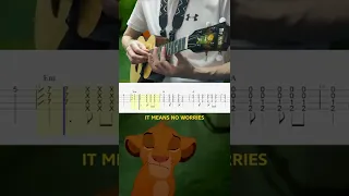 Hakuna Matata! Ukulele Cover. Fingerstyle Tabs