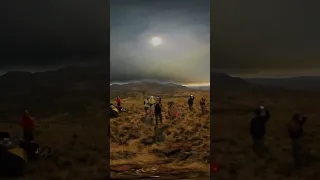 Total Eclipse Time-lapse of High Desert Eclipse 360 #eclipse  #eclipse2024 #eclipse #totaleclipse