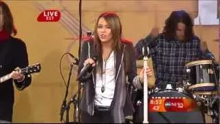 Miley Cyrus - I Thought I Lost You - Good Morning America 2008