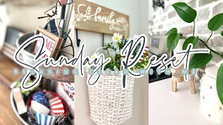 SUNDAY RESET // RELAXING & MOTIVATING CLEAN WITH ME // WEEKLY CLEANING // CHARLOTTE GROVE FARMHOUSE