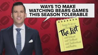 Pat’s list of ways to make watching the Bears more tolerable this season