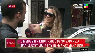 JIMENA BARÓN SIN FILTRO sobre DANIEL OSVALDO y GIANINNA MARADONA