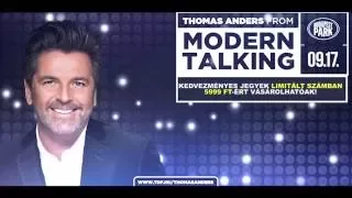 Modern Talking with Thomas Anders - Budapest Park 2016. szeptember