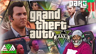 Another Heist and, um, "Hanging Out" with a  "Working Girl" - GTA V Part 11 First Time Playing