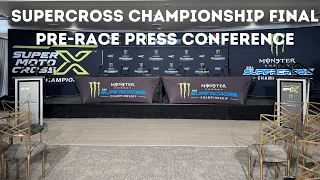 2024 Monster Energy AMA Supercross Championship Final: Pre-Race Press Conference - Salt Lake City