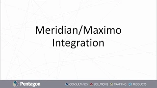 Meridian Demo: Maximo Integration