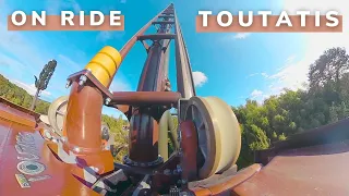 🎡Toutatis on ride / POV with ROLLBACK (full experience) 🇫🇷 Parc Astérix