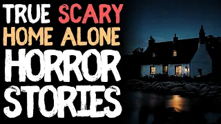 True Home Alone Scary Horror Stories for Sleep | Black Screen With Rain Sounds