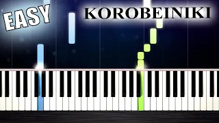 Korobeiniki - EASY Piano Tutorial by PlutaX
