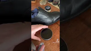 Bulling or polishing parade shoe from scratch - Part 2