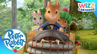 @OfficialPeterRabbit - Speedy Rabbits! 🏎 | Cartoons for Kids | @WizzCartoons