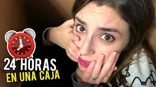 24 HORAS EN UNA CAJA DE CARTÓN | LA PEOR NOCHE DE MI VIDA | Lyna Vlogs