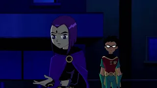 Slade, Raven, and Robin - Teen Titans "Birthmark" Clip