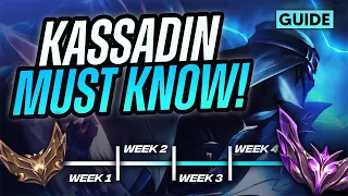 Kassadin Season 14 Guide - How To Carry and GET TO MASTERS Step by Step