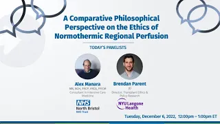 A Comparative Philosophical Perspective on The Ethics of Normothermic Regional Perfusion