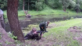 24.06.2017 год. "Спасение моста Ф.Блохиным". ВОООВИР"Товарищи по оружию".