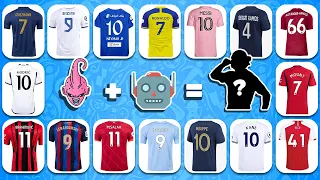 Can You Guess SONG + EMOJI + JERSEY of Football Player?  Mbappe, Ronaldo, Messi, Haaland